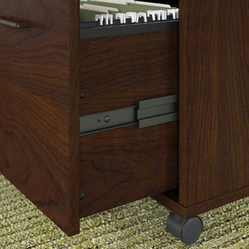 Key West 48W Writing Desk with Mobile File Cabinet by Bush Furniture