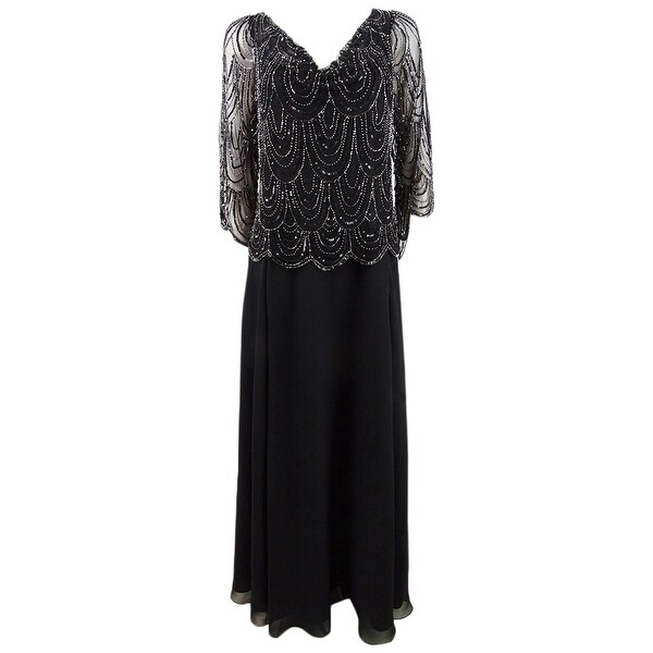 J kara black beaded dress Clearance