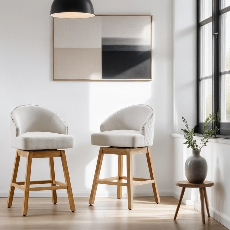 Vintage counter outlet height stools