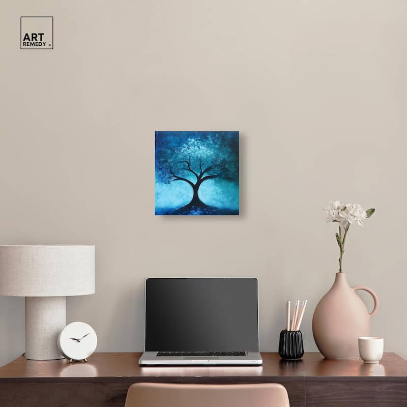 Tree of Opposites III Canvas by Art Remedy, Gallery Wrapped