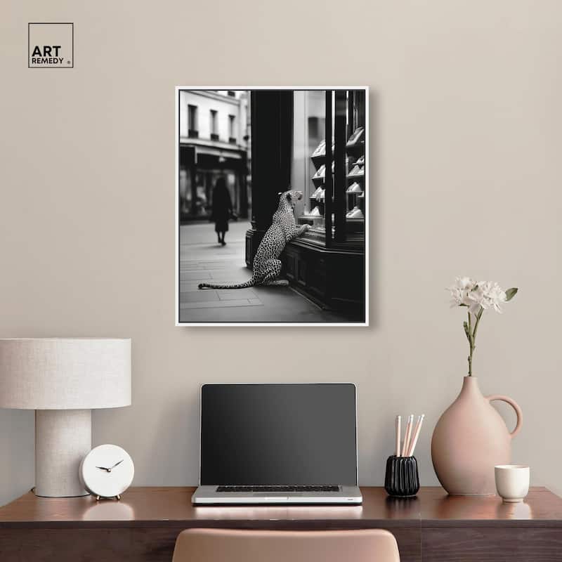 Jewels and Jaws Canvas by Art Remedy