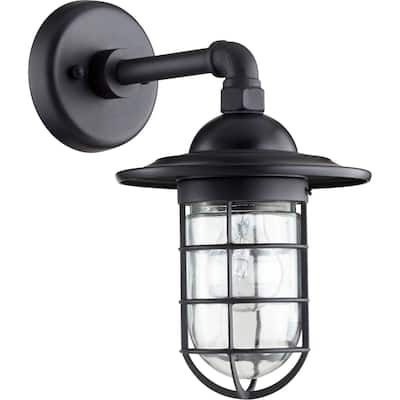 Quorum International Bowery Single Light 12-1/4" Tall Outdoor Wall