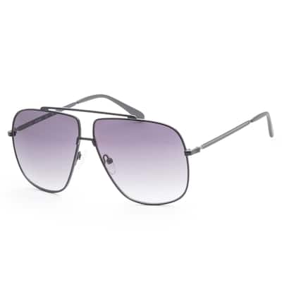 Guess Men's 61 mm Matte Black Sunglasses