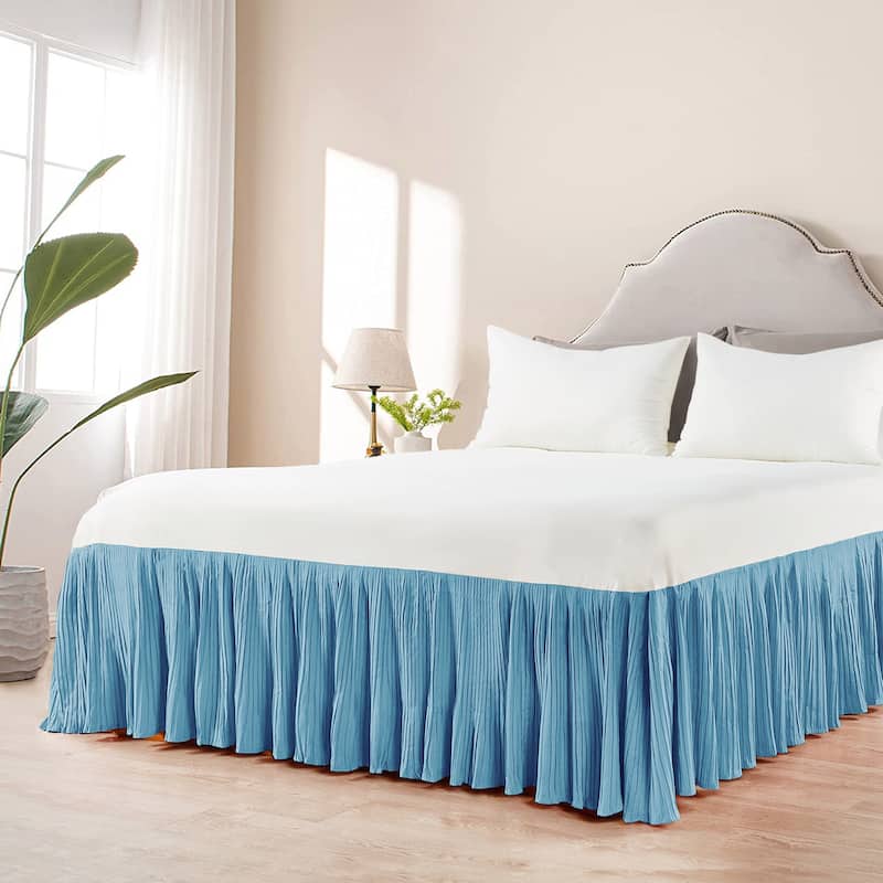 Home Soft Things Pleated Bed Skirt