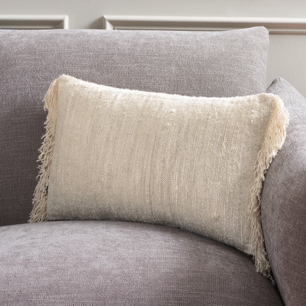 SAFAVIEH Home Rowe 12 x 20-inch Lumbar Pillow