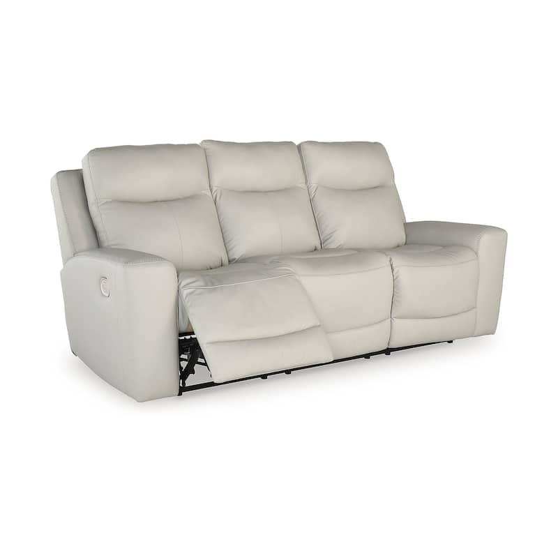Signature Design by Ashley Mindanao Coconut Power Reclining Sofa - 89"W x 42"D x 43"H