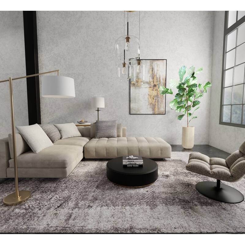 Peavy R39QC Abstract Modern Area Rug