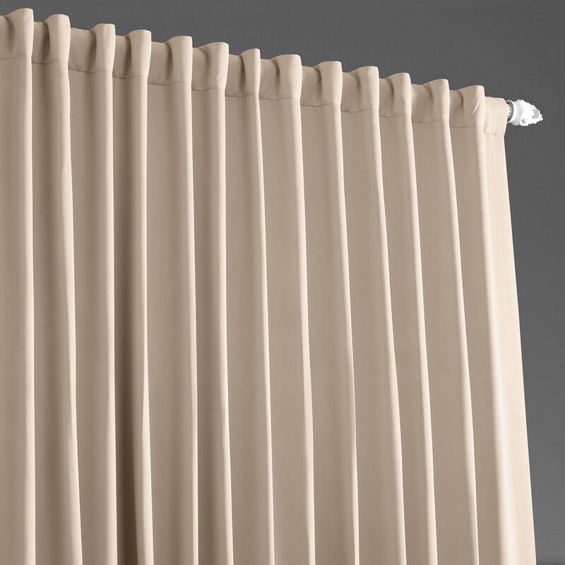 Exclusive Fabrics Extra Wide Room Darkening Curtain (1 Panel)