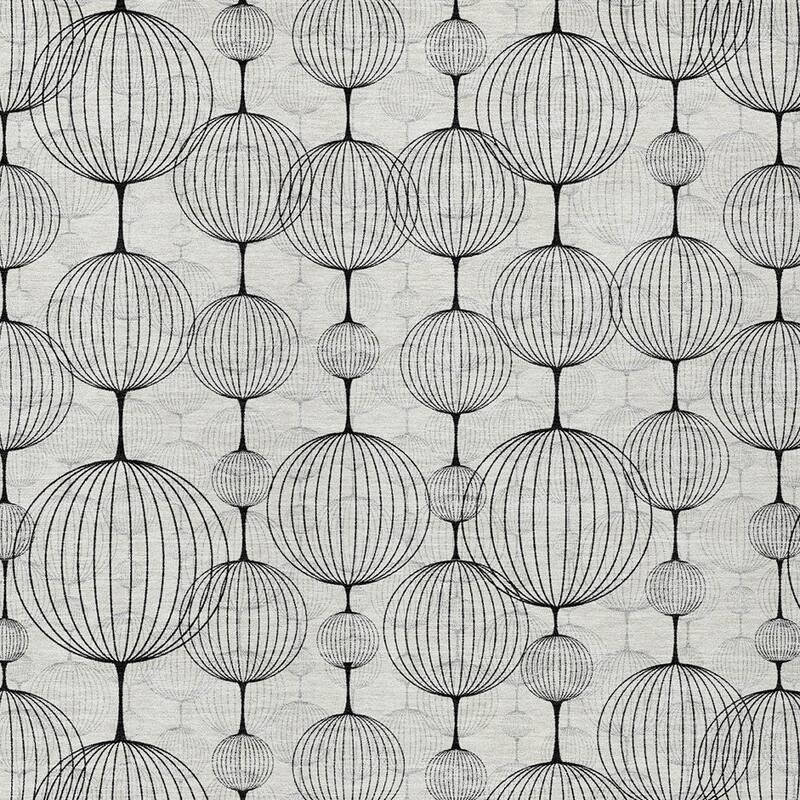 HomeRoots Geometric Transitional Rectangle Outdoor Rug