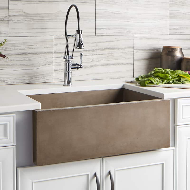 Farmhouse 30-inch NativeStone Kitchen Sink - 30" x 18" x 10.25"