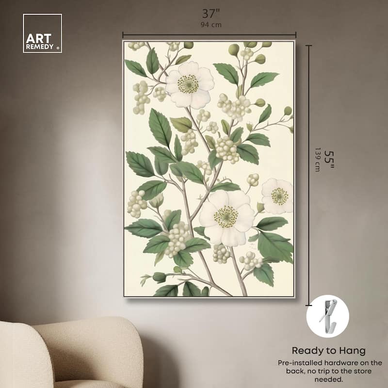 White Cherokee I Canvas by Art Remedy
