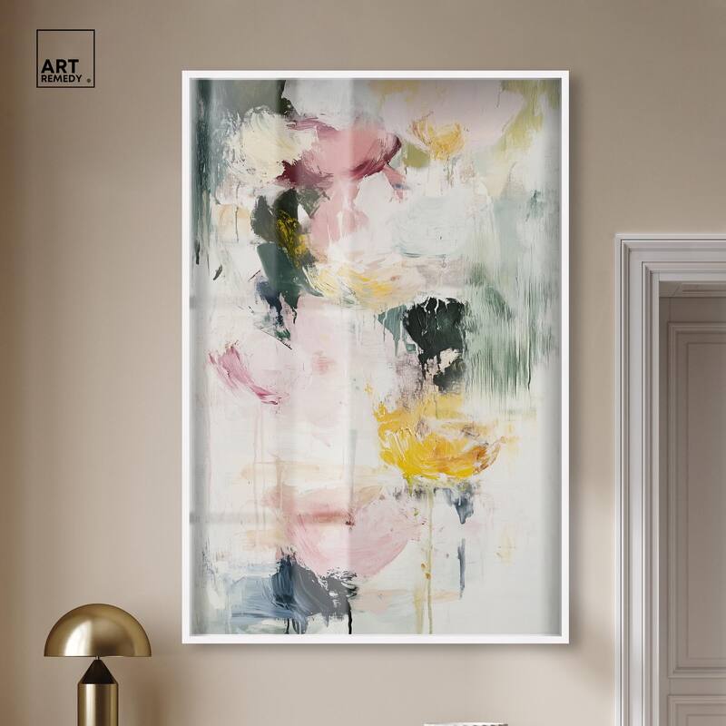 Dripping Colors II Shadowbox by Art Remedy