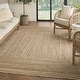 preview thumbnail 22 of 38, Nourison Terrazzo Jute Indoor only Solid Area Rug 8' x 10' - Natural/Grey