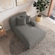 Option Light Grey Chaise