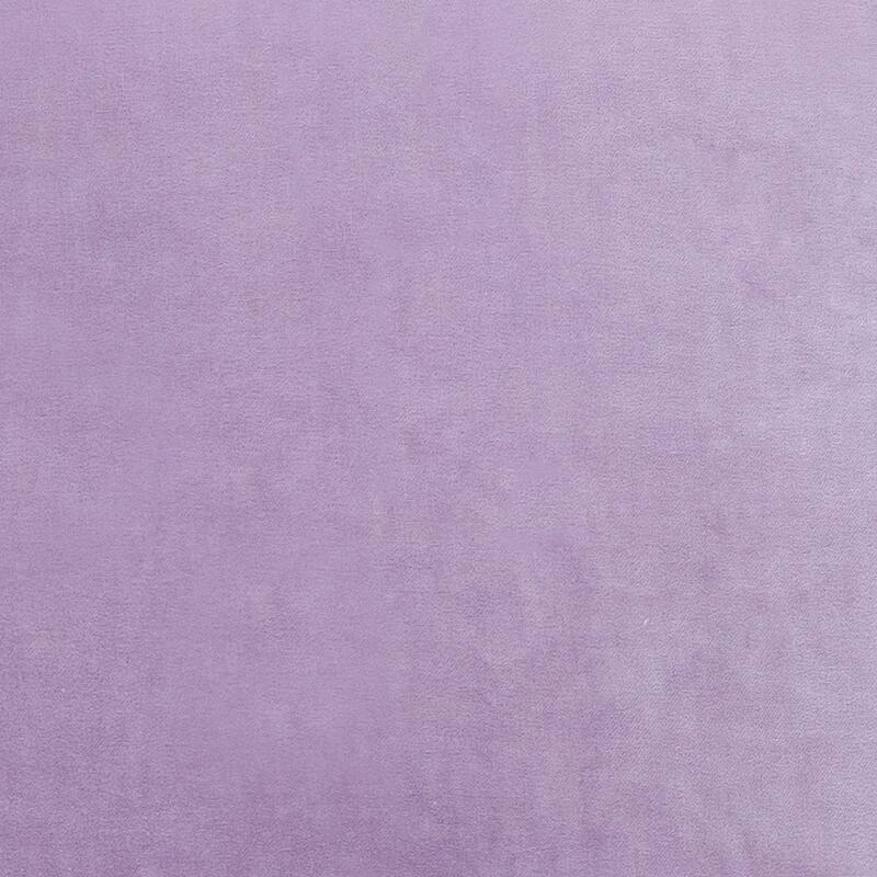 Handwoven Velvet Square Throw Pillow Cover - 20" - Purple