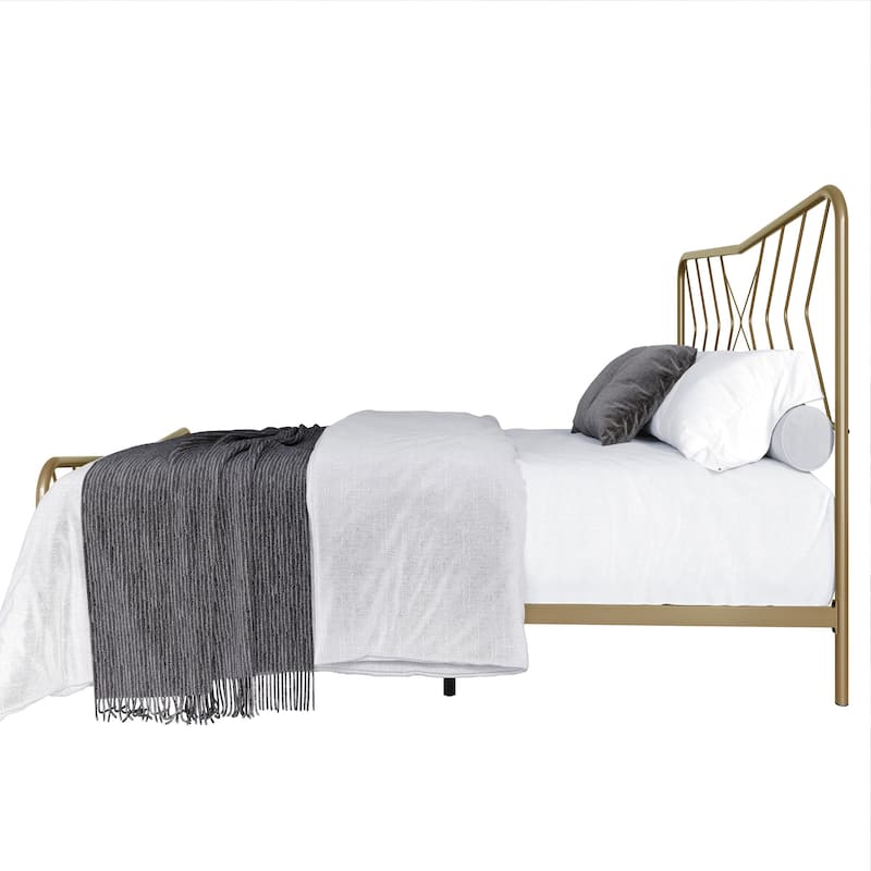 Clayfell Fargo Metal Bed