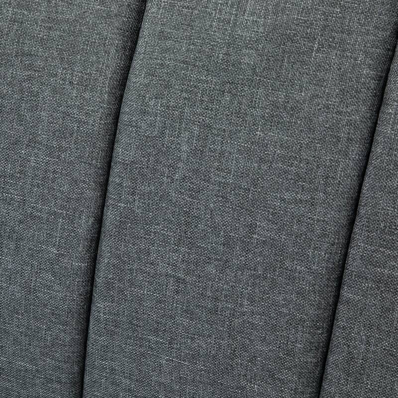 HOMCOM Two Seater Sofa Bed, Convertible Futon Couch Bed, Linen Upholstered Loveseat with Adjustable Backrest for Small Spaces