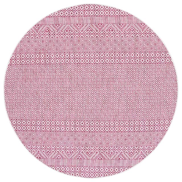 SAFAVIEH Courtyard Terezija Indoor/ Outdoor Waterproof Patio Backyard Rug