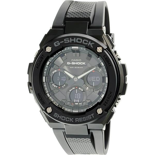Shop Casio Men S G Shock Black Resin Japanese Quartz Diving Watch On Sale Overstock 19844199