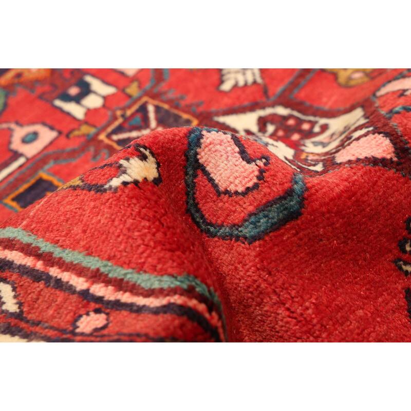 ECARPETGALLERY Hand-knotted Anadol Red Wool Rug - 2'9 x 9'11