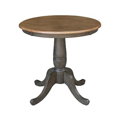 30" Round Top Pedestal Table