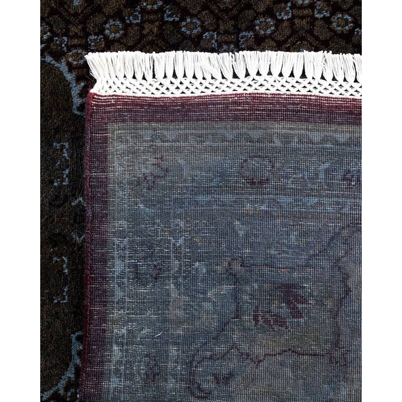 Fine Vibrance One-of-a-Kind Hand-Knotted Area Rug - Brown, 6' 5" x 10' 0" - 6' 5" x 10' 0"