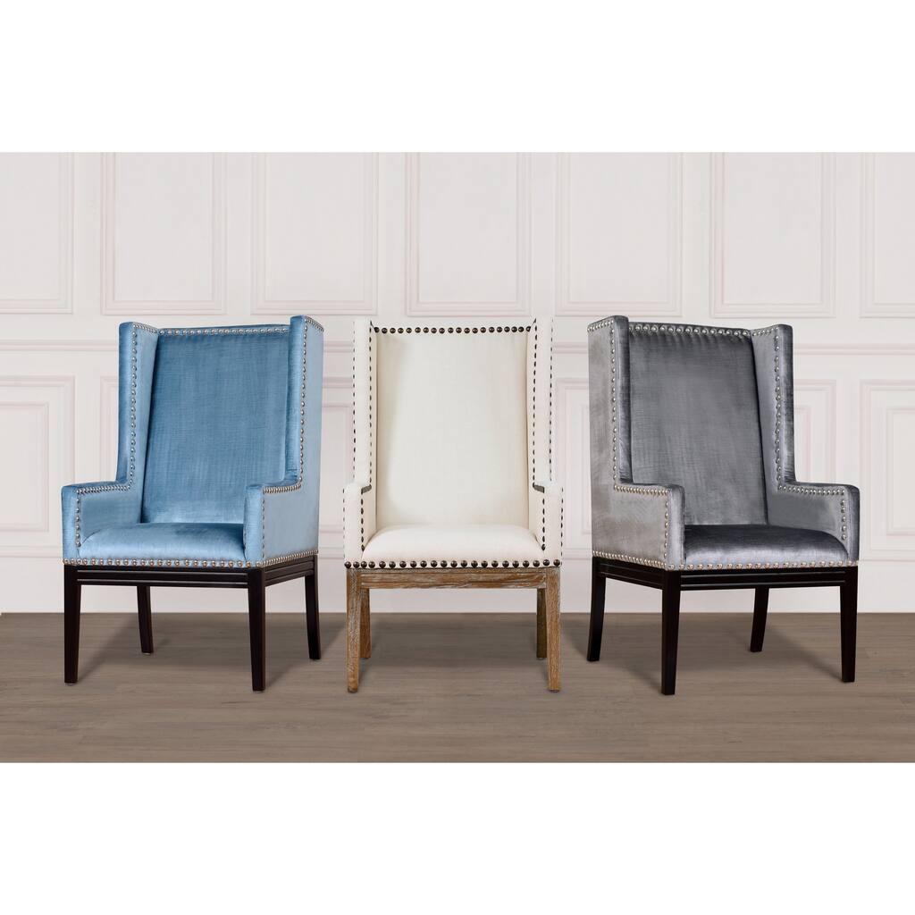 Tribeca Beige Linen Chair