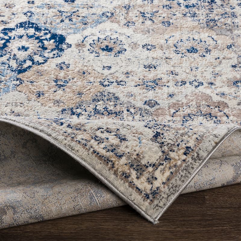 Livabliss Estee Vintage Trellis Area Rug