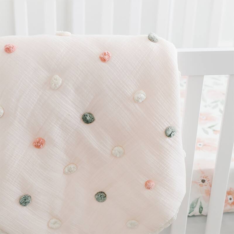 Crane Baby Nursery Blanket