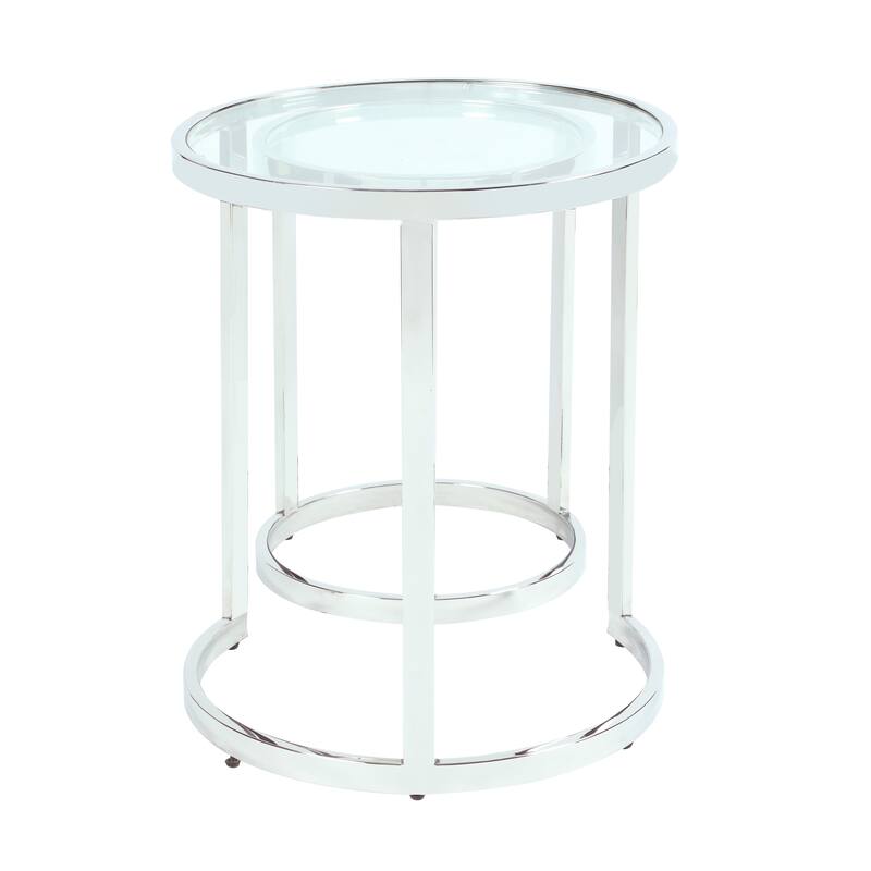 Somette 2-In-1 Nesting Lamp Table Set