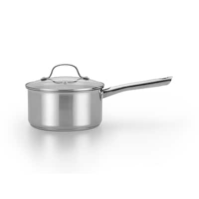 T-fal E7582474 Performa Stainless Steel 3 Qt. Covered Saucepan