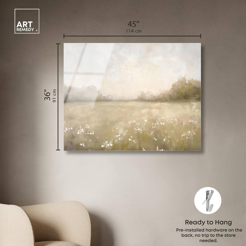 Peaceful Expanse Acrylic by Art Remedy, Ready to Hang