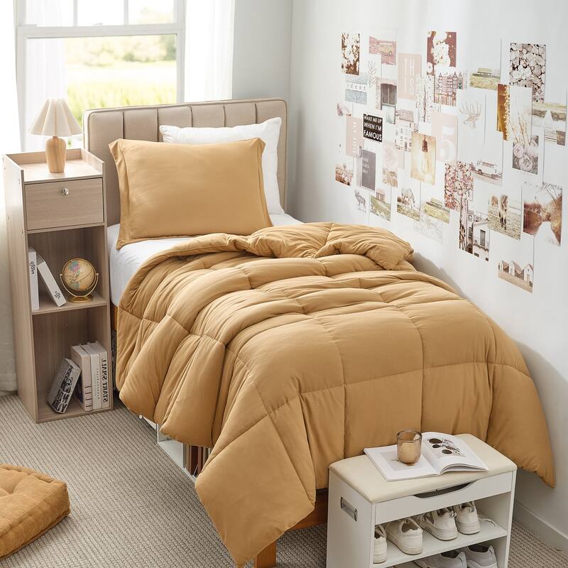 In The Thick of It - Coma Inducer® Plush Comforter Set - Twin XL - Apple Cinnamon