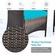 preview thumbnail 28 of 49, Costway 8PCS Rattan Patio Furniture Set Cushioned Sofa Chair Coffee - See Details