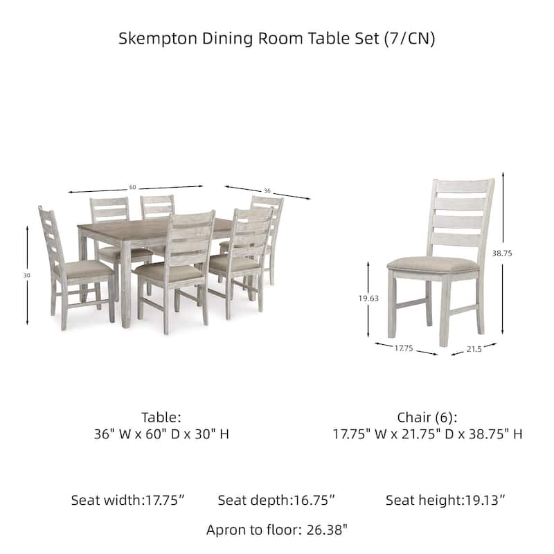 Signature Design by Ashley Dunbeg Bay 7-piece Dining Room Table Set