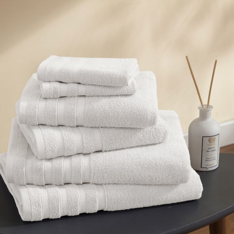 SÖMN 6-Piece Cotton Bath Towel Set