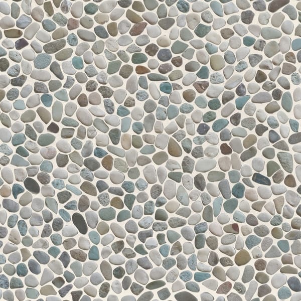 Mohawk® Silver Screen 12 x 12 Split Face Marble Mosaic Tile Mohawk® Silver Screen 12 x 12 Split Face Marble Mosaic Tile