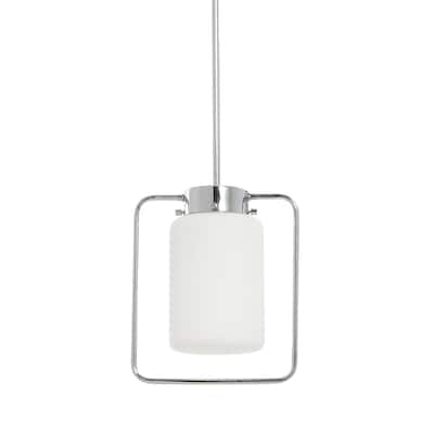 Robert Stevenson Lighting Ezra - Metal and Frosted Glass Ceiling Light