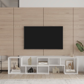 41 Double L Shaped TV Cabinet Corner TV Stands for Living Room Bed Bath Beyond 38238019