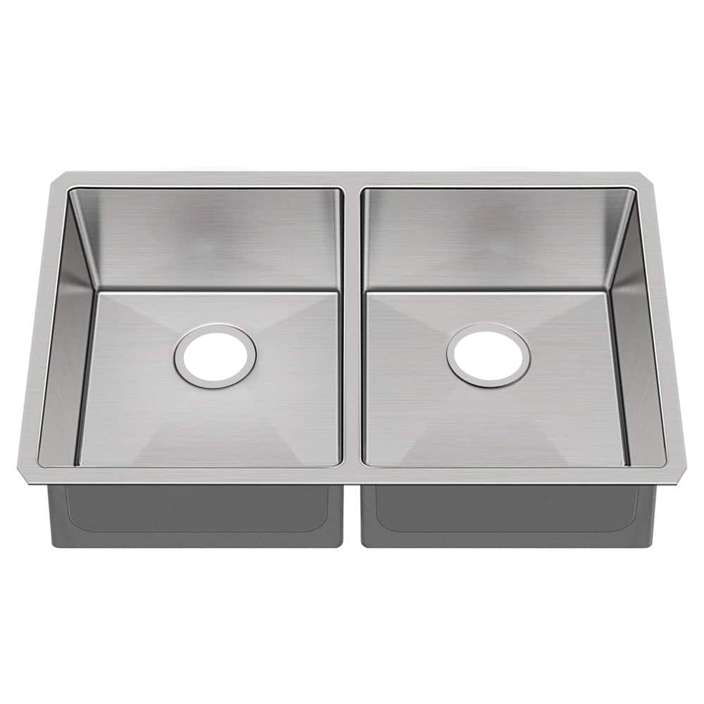 Undermount Double Bowl Kitchen Sink (Sink Only)