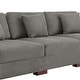 preview thumbnail 100 of 132, Corduroy Couch Modular Sectional Sofa with Pillows