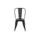 preview thumbnail 96 of 116, Industrial Metal 18 Inch Stackable Dining Chair Set