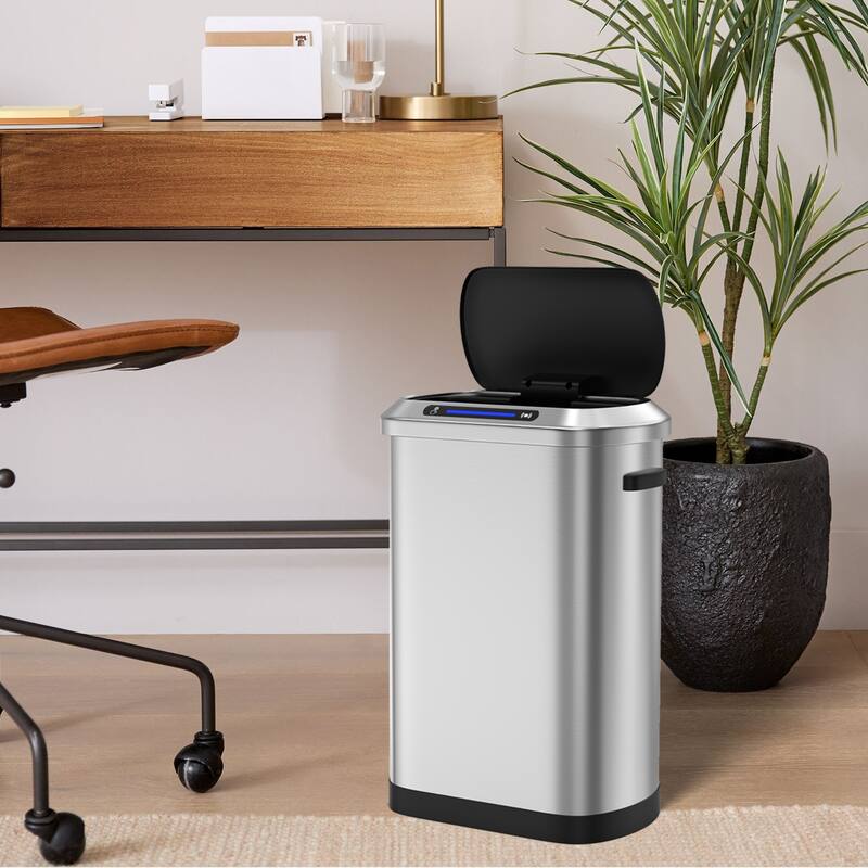 50L Kitchen Smart Automatic Trash Cans with Full Intelligent Sensor