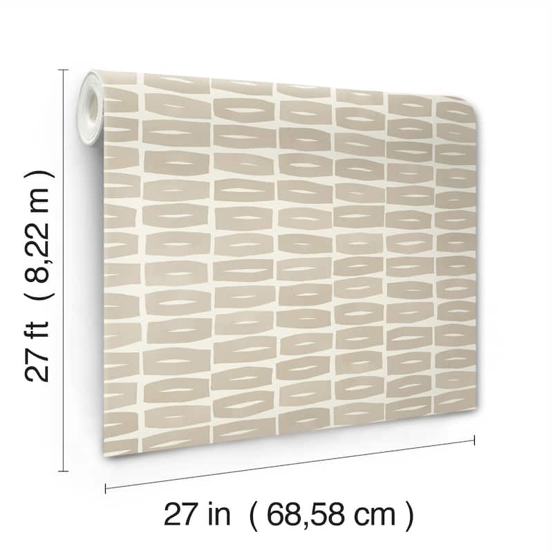 York Wallcoverings Modernist Motif Linseed Oil Wallpaper