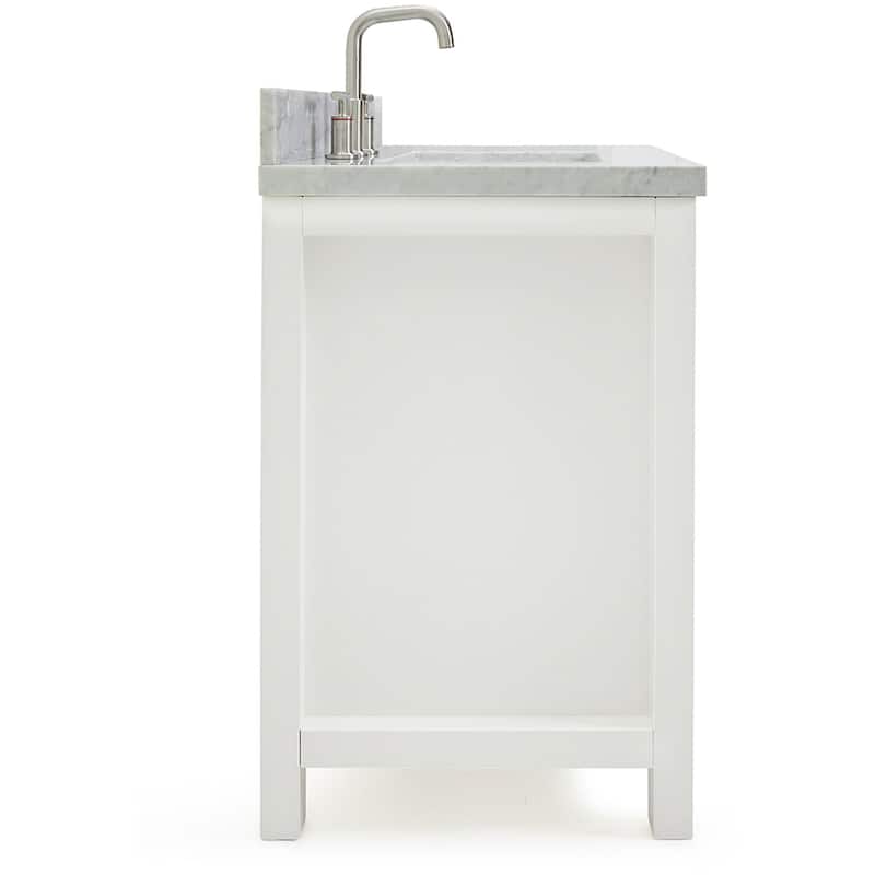 Ariel H055SCWRVO Bristol 55" Free Standing Single Rectangular Basin