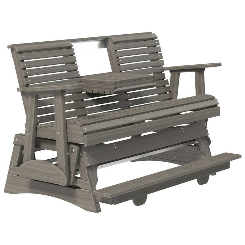 Poly Lumber Plain Rollback Balcony Glider