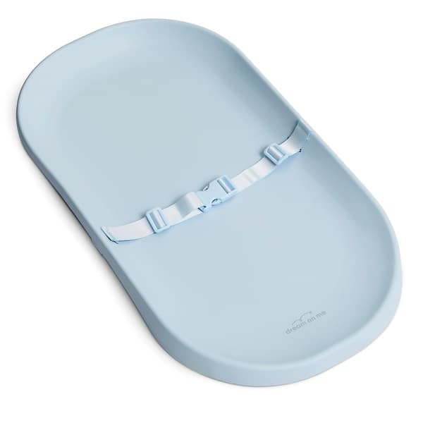 slide 2 of 20, Dream On Me Lotti Love Baby Changing Pad Raindrop Blue