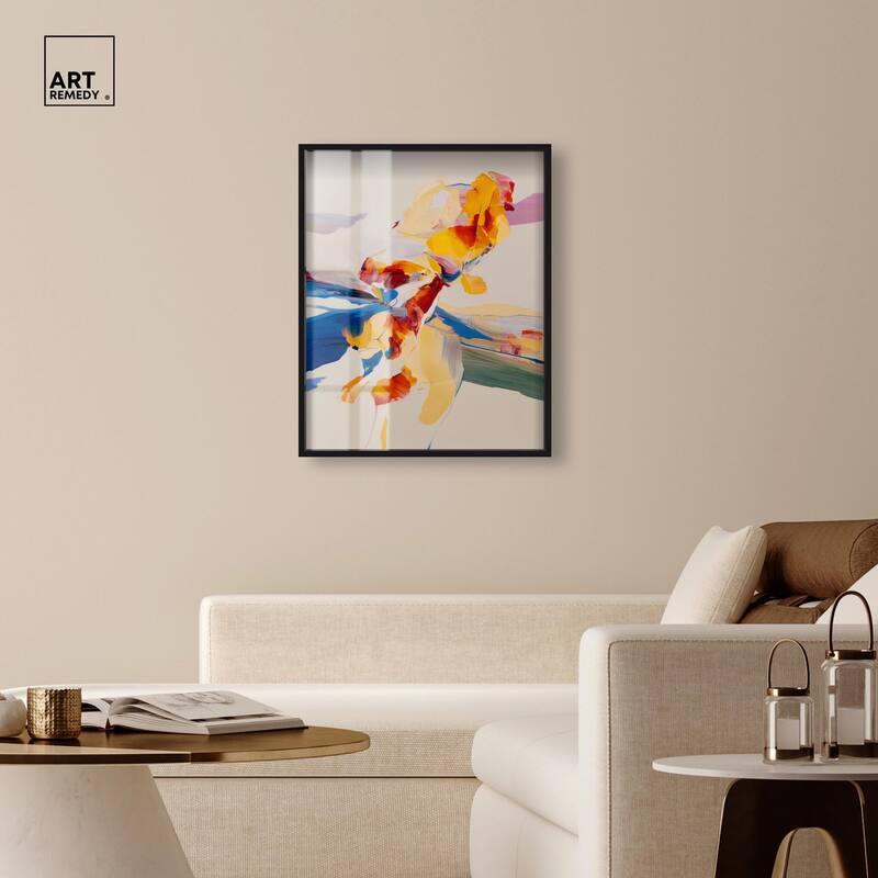 Flippant Bloom III Shadowbox by Art Remedy