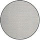 preview thumbnail 93 of 126, SAFAVIEH Handmade Flatweave Montauk Eliina Casual Cotton Rug 6' Round - Ivory/Grey - Round