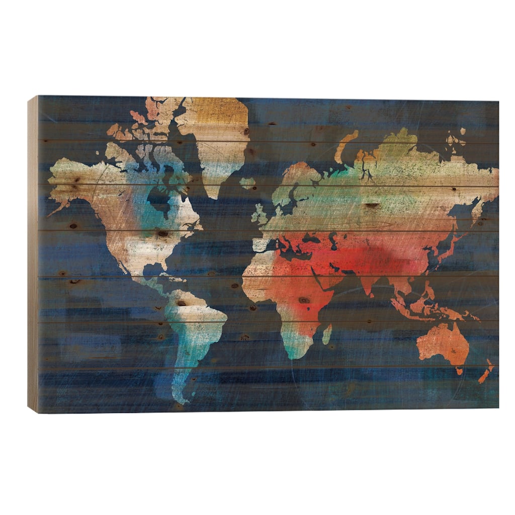 Seasons Change II Print On Wood by Michael Mullan - Multi-Color